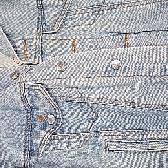 Vintage Too Cute Disney Jean Jacket Western Theme - Picture 12 of 12